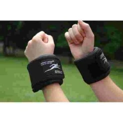 Ironwear Artificial Leather Wrist And Ankle Cuffs -Fitness Gear Shop 111 0904