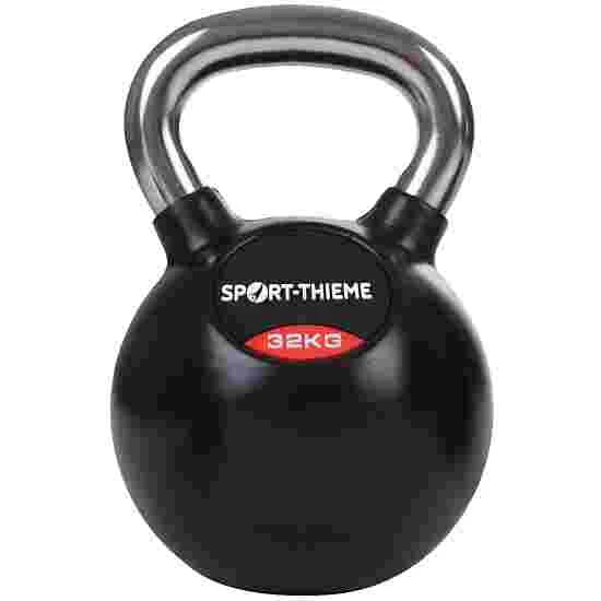 Sport-Thieme Rubber-Coated, Smooth Chrome-Handled Kettlebell 12 Sport-Thieme Rubber-Coated, Smooth Chrome-Handled Kettlebell - Image 10