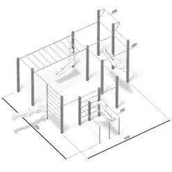 Playparc "Allround" Callisthenics Station -Fitness Gear Shop 135 1907 6