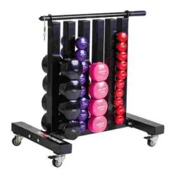 Sport-Thieme Mobile Storage Rack For Fitness Dumbbells -Fitness Gear Shop 145 7634
