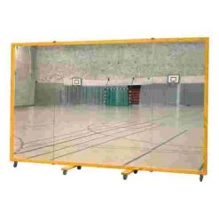 Mobile Mirror Wall, 300x180 Cm -Fitness Gear Shop 178 4015