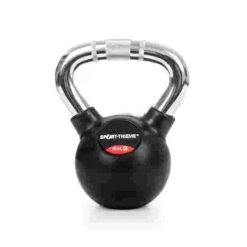 Sport-Thieme Rubberised Kettlebell With Chrome Handle -Fitness Gear Shop 220 1304