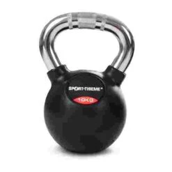 Sport-Thieme Rubberised Kettlebell With Chrome Handle -Fitness Gear Shop 232 3419