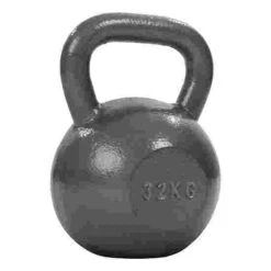 Sport-Thieme Grey-Painted, Hammer-Finish Kettlebell -Fitness Gear Shop 252 4900
