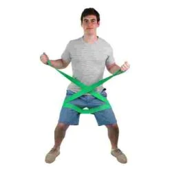 CanDo Multi-Grip "Exerciser Roll" Exercise Band -Fitness Gear Shop 283 1132 2