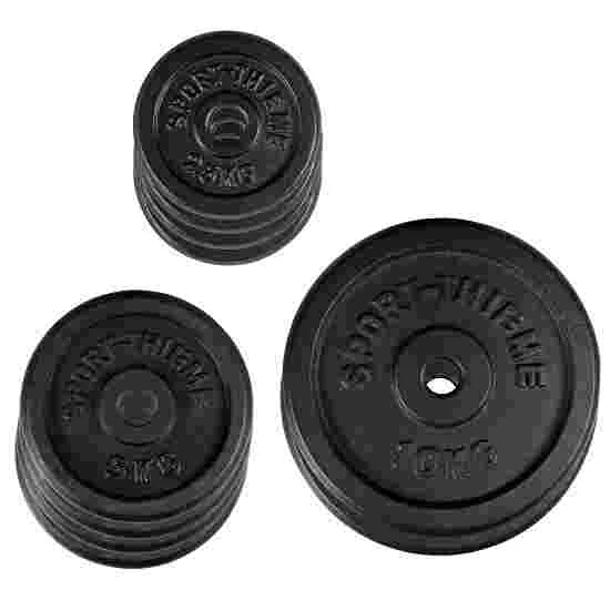 Sport-Thieme Cast Iron Weight Disc Set, 50 Kg 4 Sport-Thieme Cast Iron Weight Disc Set, 50 Kg - Image 2