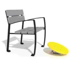 Agapito Chair With Ankle Disc -Fitness Gear Shop 308 1802