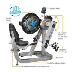 First Degree "Fluid Cycle X Trainer XT E-720s" -Fitness Gear Shop 318 2420 15